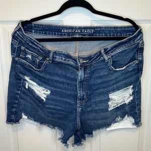 Distressed AE Short Shorts